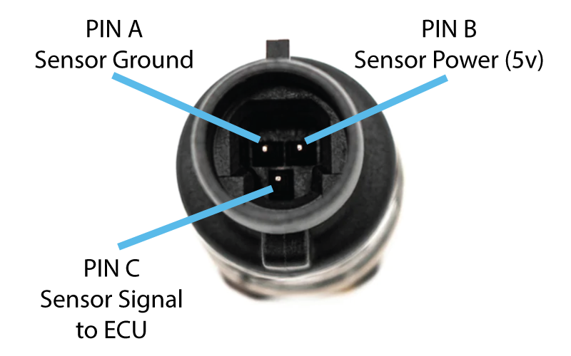 FuelTech Pressure Sensor - Pan Vac/PSI - PA30